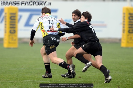 2007-12-02 Calvisano-Amatori 123 Fabio Franchi